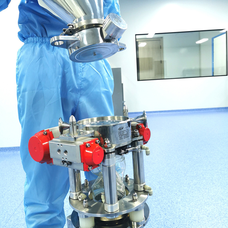 Aszeptikus osztott pillangószelep