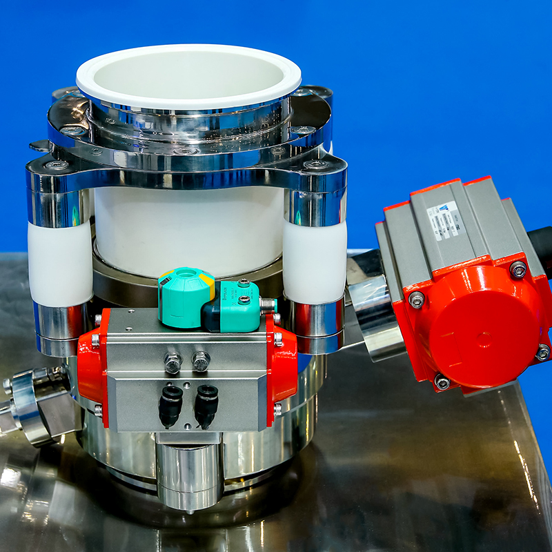 Aszeptikus osztott pillangószelep