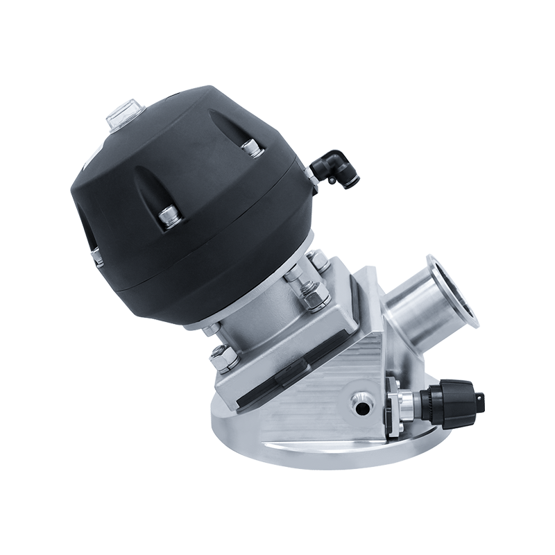 Tartály alsó membránszelep