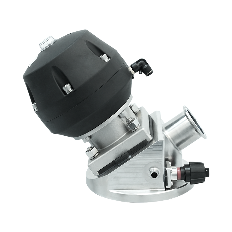 Tartály alsó membránszelep